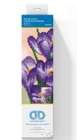 DIAMOND DOTZ - CROCUS - DIAMOND PAINTING - PEINTURE À DIAMOND